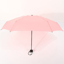 Load image into Gallery viewer, 180g Small Fashion Folding Umbrella Rain Women Gift Men Mini Pocket Parasol Girls Anti-UV Waterproof Portable Travel UMBRELLAS