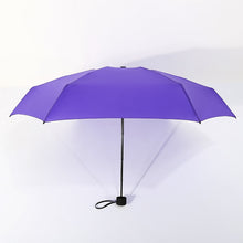 Load image into Gallery viewer, 180g Small Fashion Folding Umbrella Rain Women Gift Men Mini Pocket Parasol Girls Anti-UV Waterproof Portable Travel UMBRELLAS