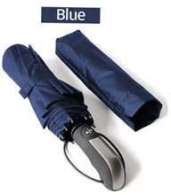 Load image into Gallery viewer, Wind Beständig Voll-Automatische Regenschirm Regen Frauen Für Männer 3Folding Geschenk Sonnenschirm Compact Große Reise Business Auto 10K Regenschirm
