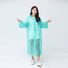 Load image into Gallery viewer, FGHGF Fashion EVA Women Raincoat Thickened Waterproof Rain Coat Women Clear Transparent Camping Waterproof Rainwear Suit

